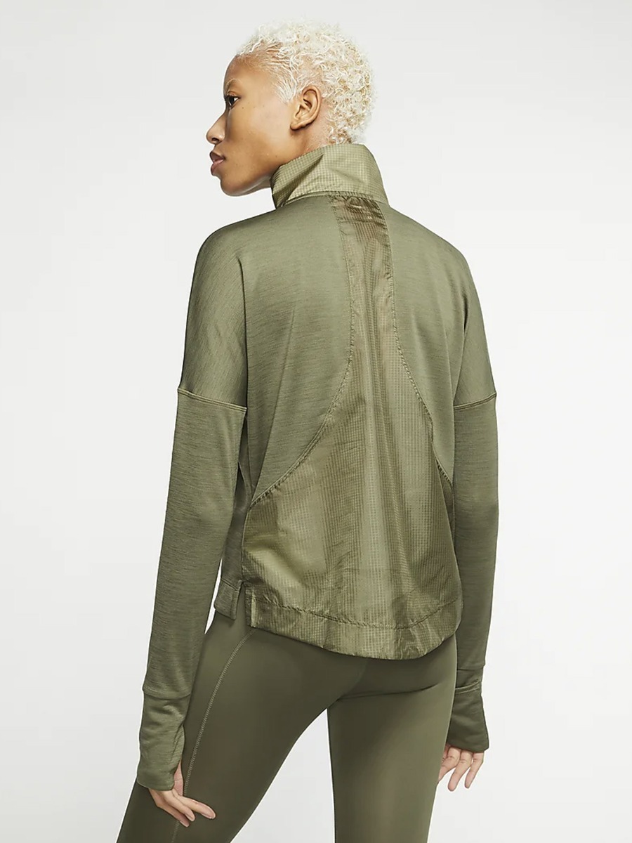 Nike Top Midlayer Air Medium Olive/Black
