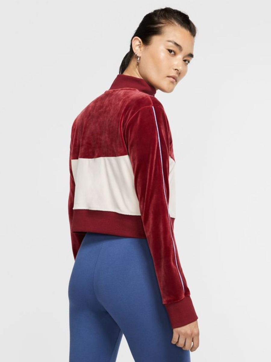 Nike Heritage Jacket Plush Team Red / Desert Sand