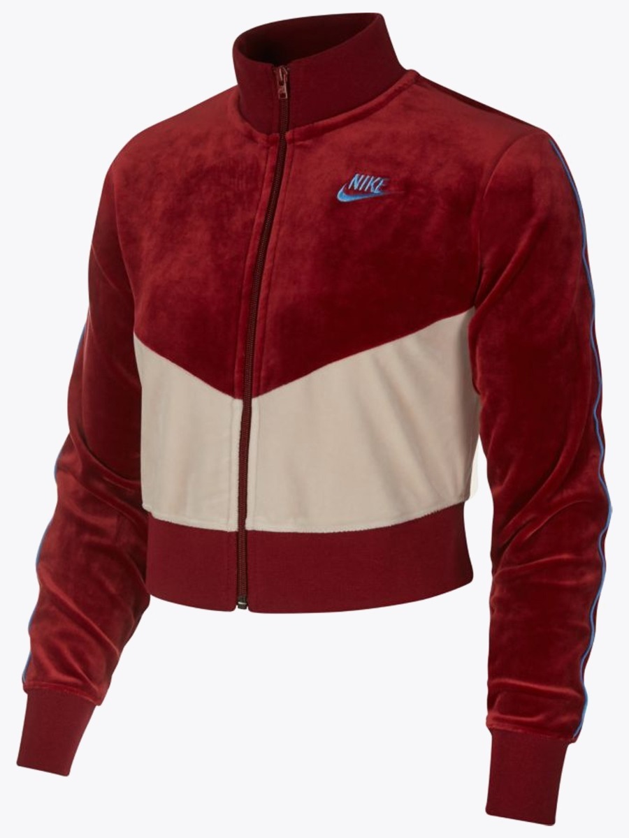 Nike Heritage Jacket Plush Team Red / Desert Sand