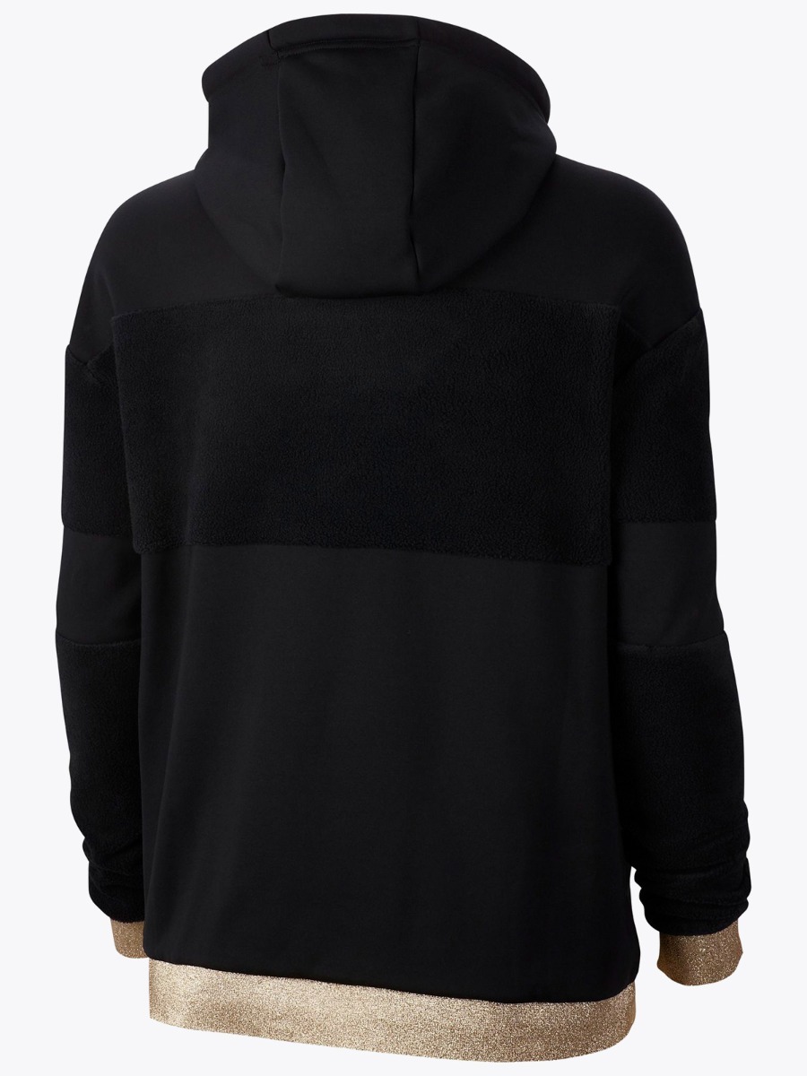 Nike Icon Clsh Fleece Black/ Metallic Gold