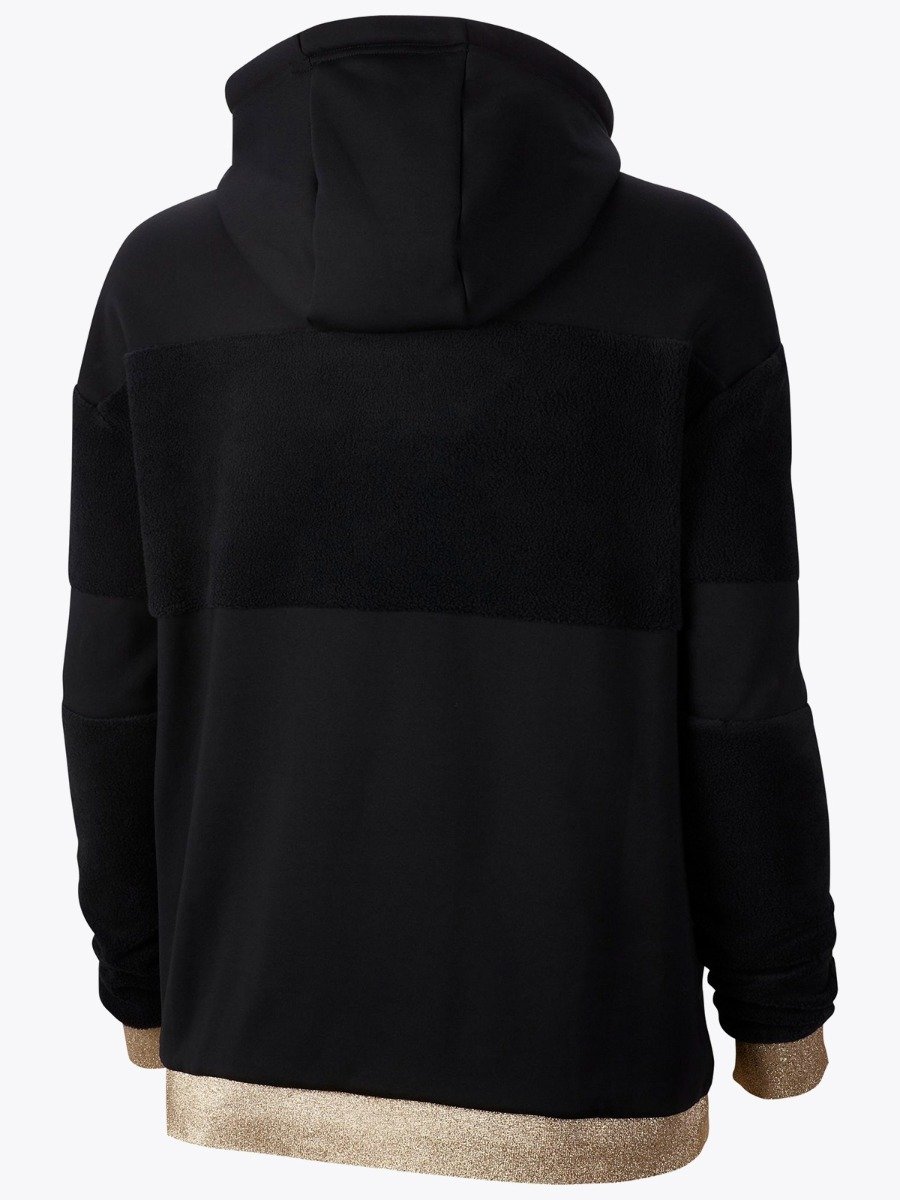 Nike Icon Clsh Fleece Black/ Metallic Gold