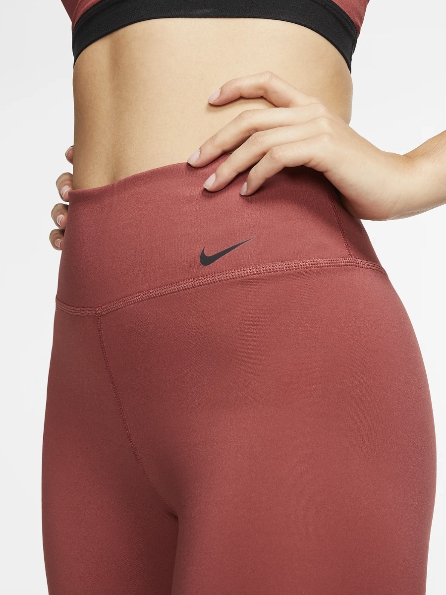 Nike One Icon Clsh 7/8 Tights Cedar/Metallic Silver/Black