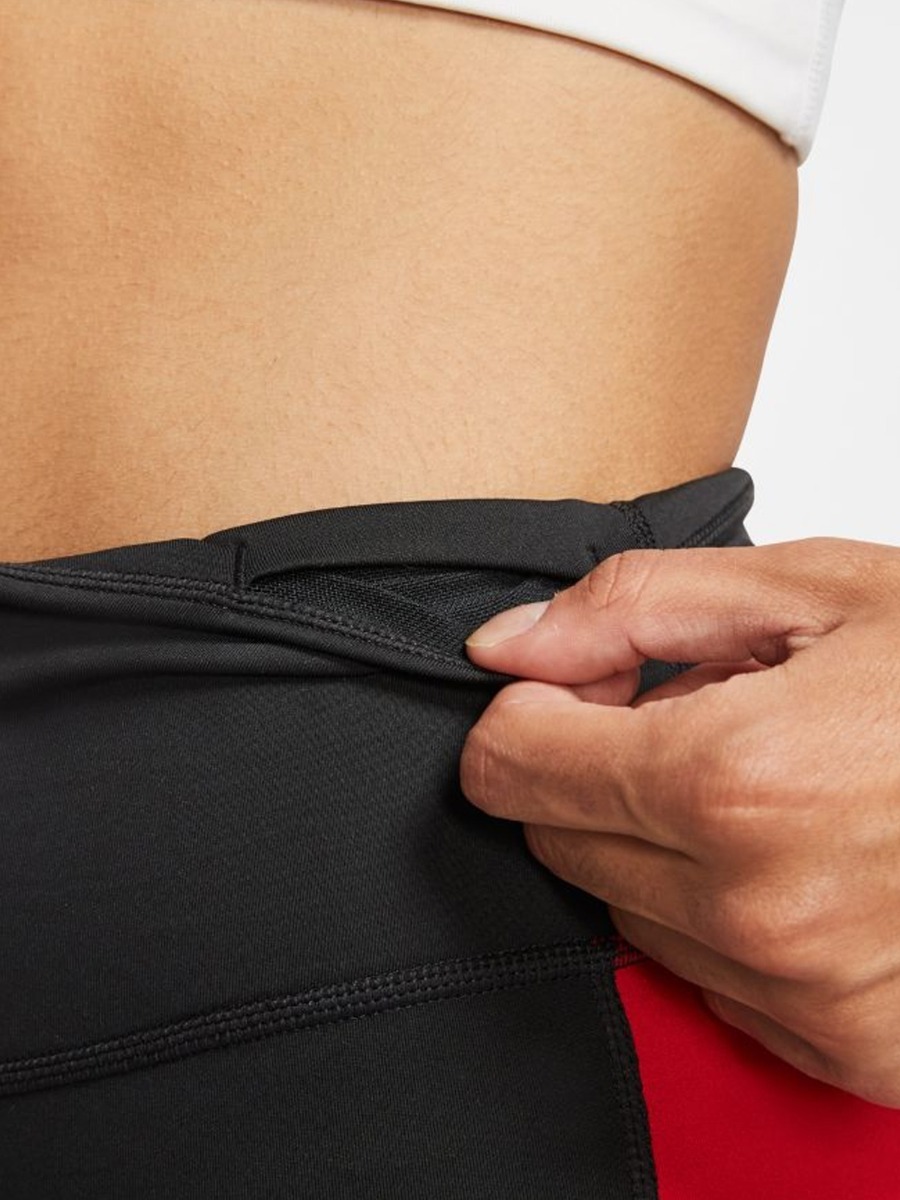 Nike One Tights HR CKB JDI 7/8 Black/ University Gold