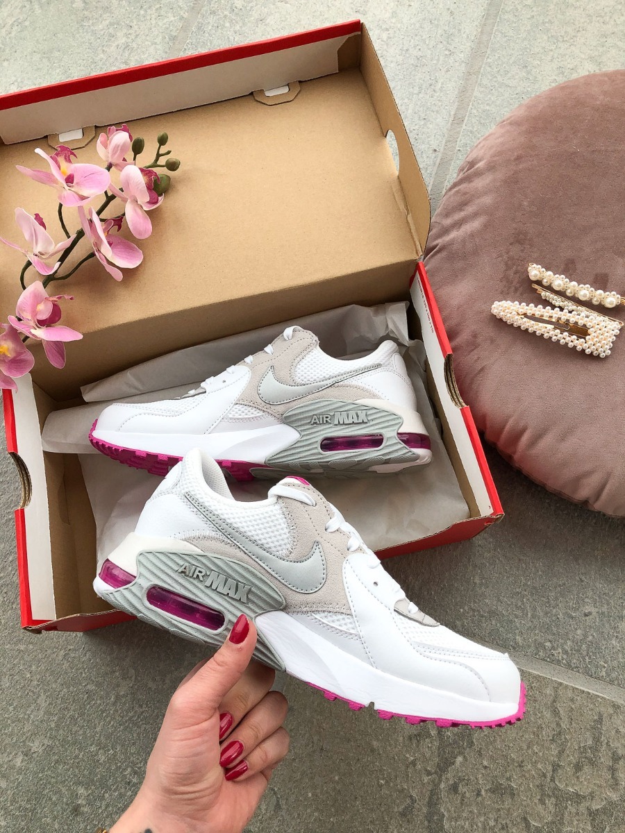 Nike Air Max Excee White/ Metallic Platinum-Vast Grey