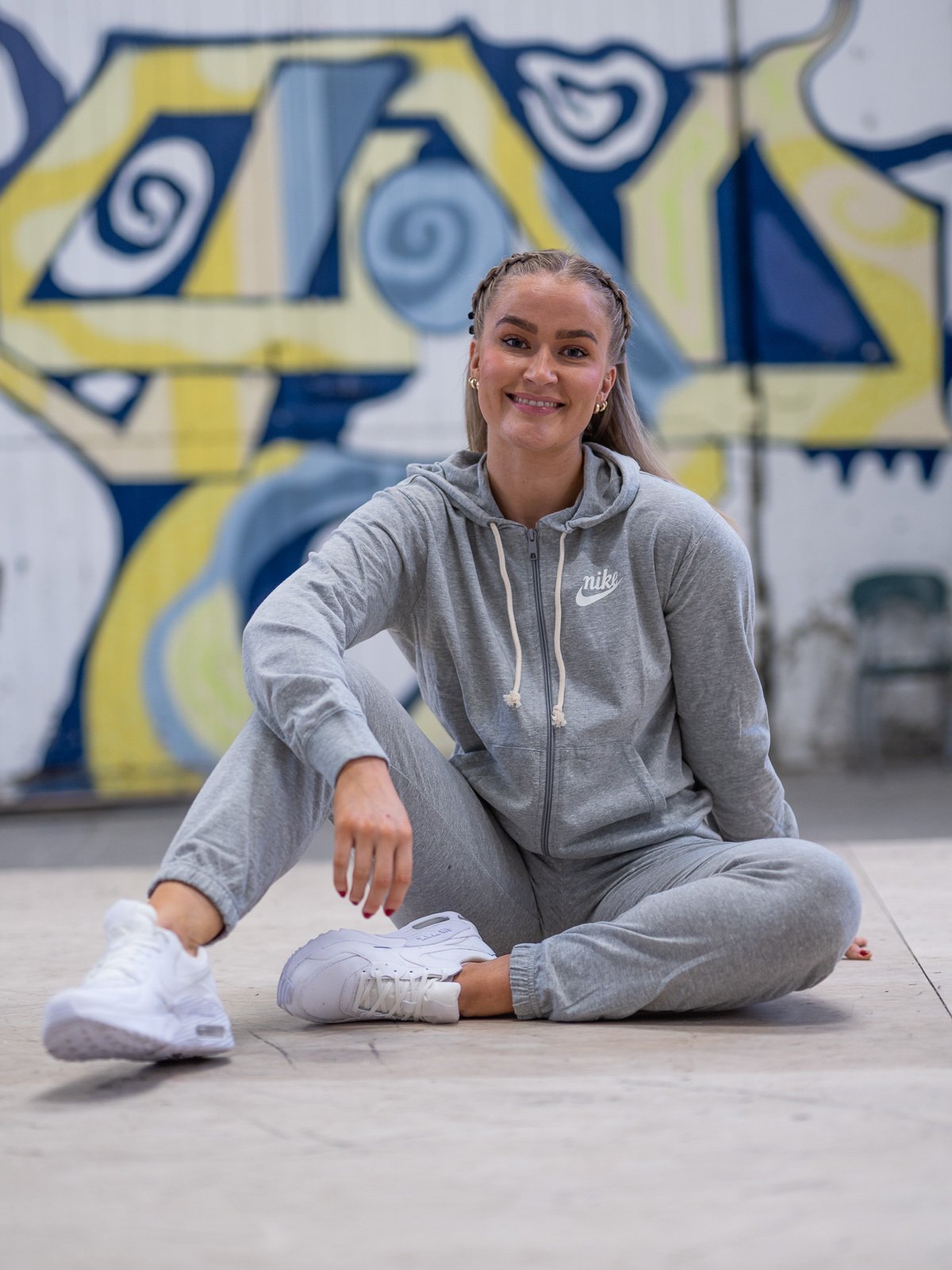 Nike Gym Vintage Pant Dark Grey Heather/ Sail