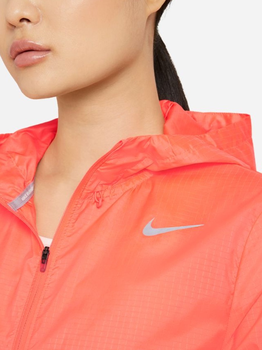 Nike Essential Jacket Brigth Mango/ Reflective Silver