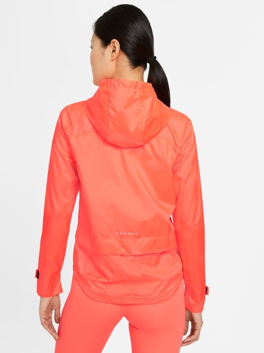 Nike Essential Jacket Brigth Mango/ Reflective Silver