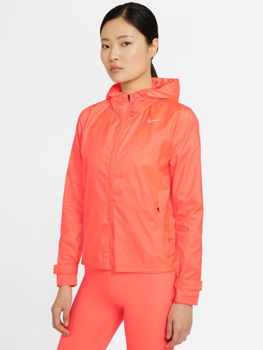 Nike Essential Jacket Brigth Mango/ Reflective Silver