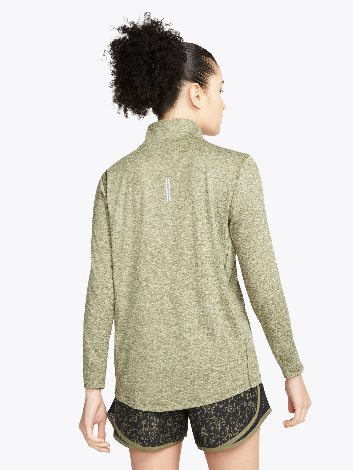 Nike Element Top Halfzip Medium Olive/Olive Aura/Heather