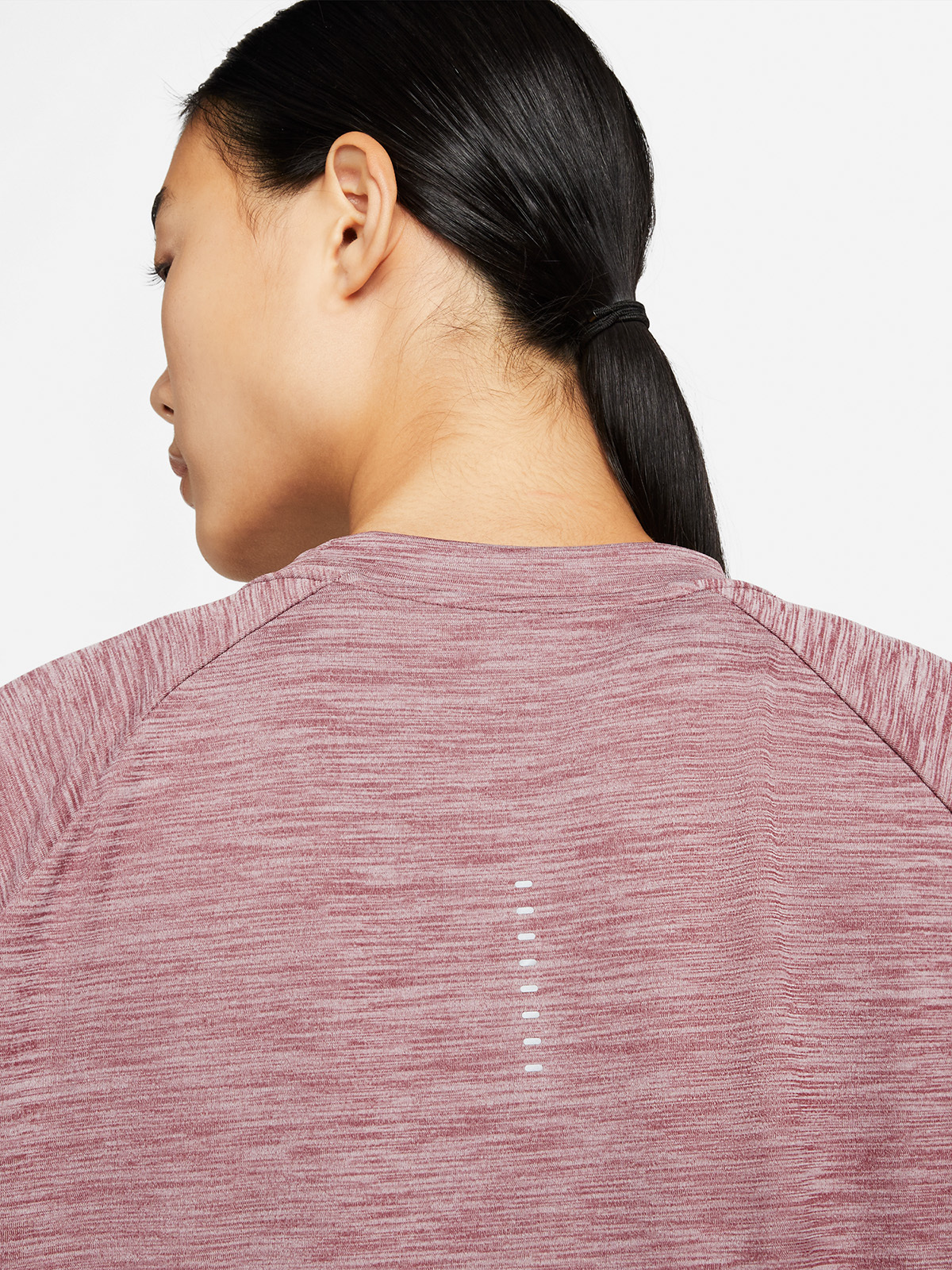 Nike Pacer Crew Long Sleeve Pomegranate