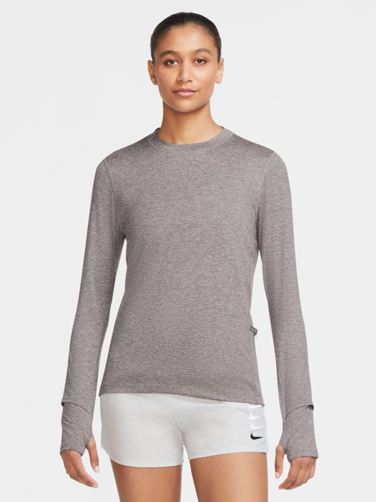 Nike Element Long Sleeve Smoke grey/ Reflective silver