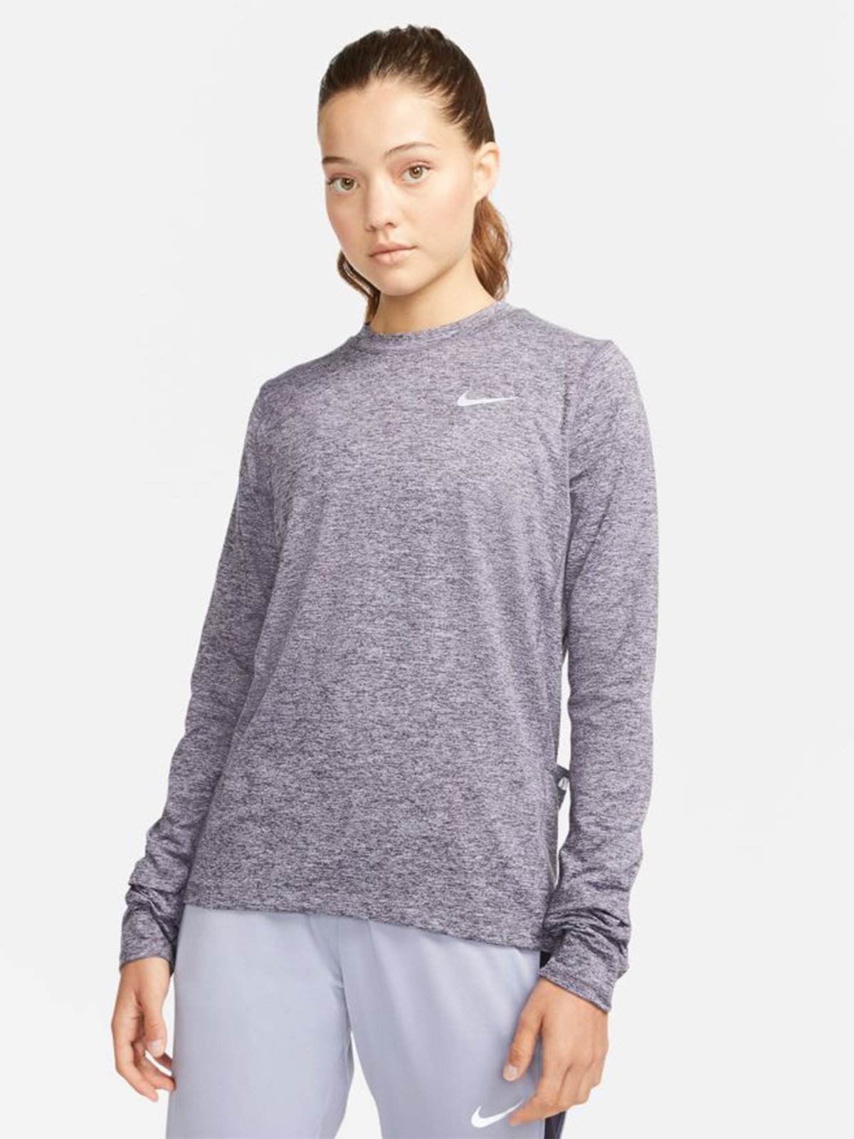Nike Element Long Sleeve Lilla