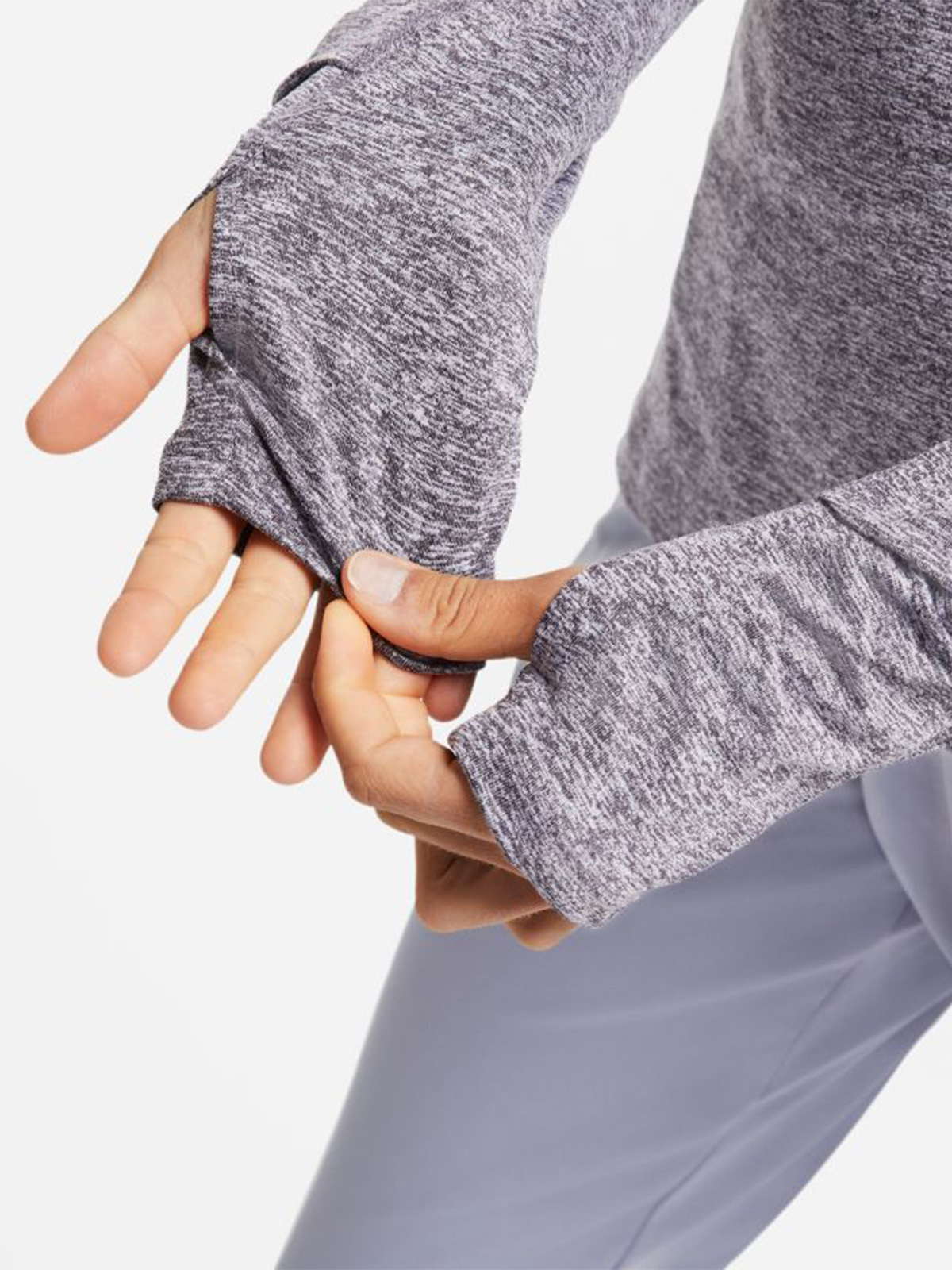 Nike Element Long Sleeve Lilla