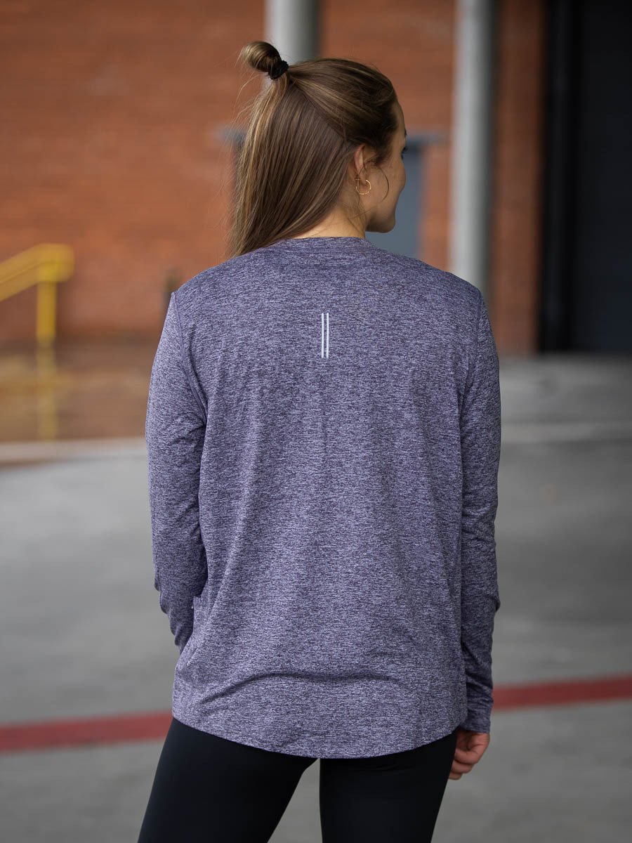 Nike Element Long Sleeve Lilla