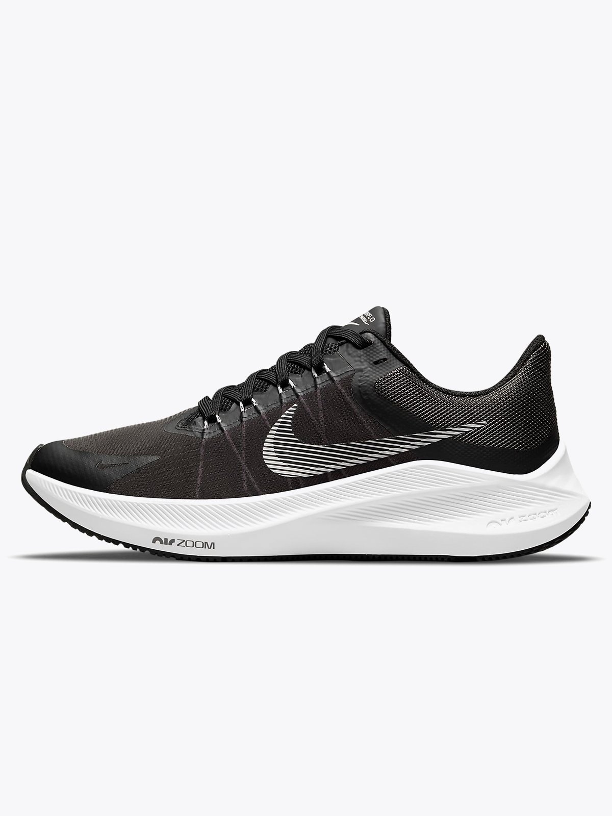 Nike Winflo 8 Svart/Dark Smoke Grey/Light Smoke Grey/Hvit