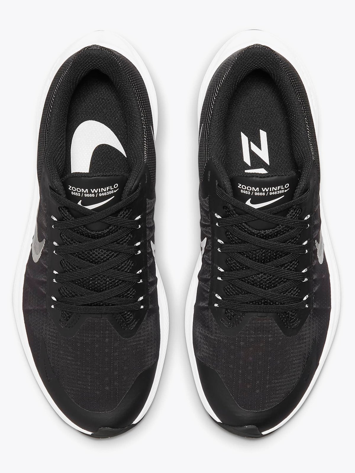 Nike Winflo 8 Svart/Dark Smoke Grey/Light Smoke Grey/Hvit