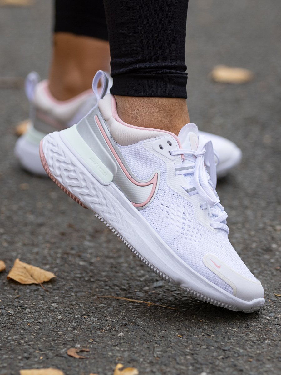 Nike React Miler 2 White/ Pink Glaze - Light Soft Pink