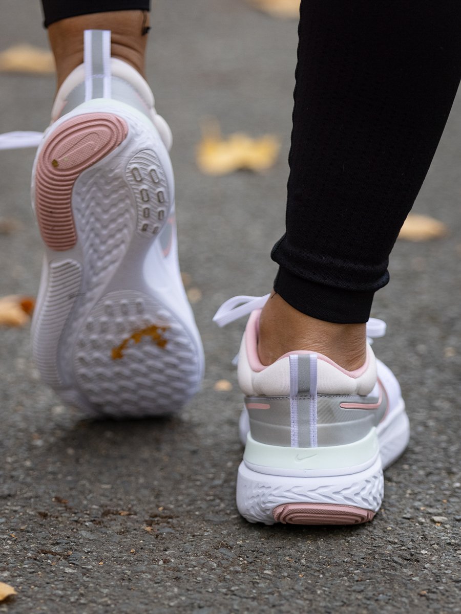 Nike React Miler 2 White/ Pink Glaze - Light Soft Pink