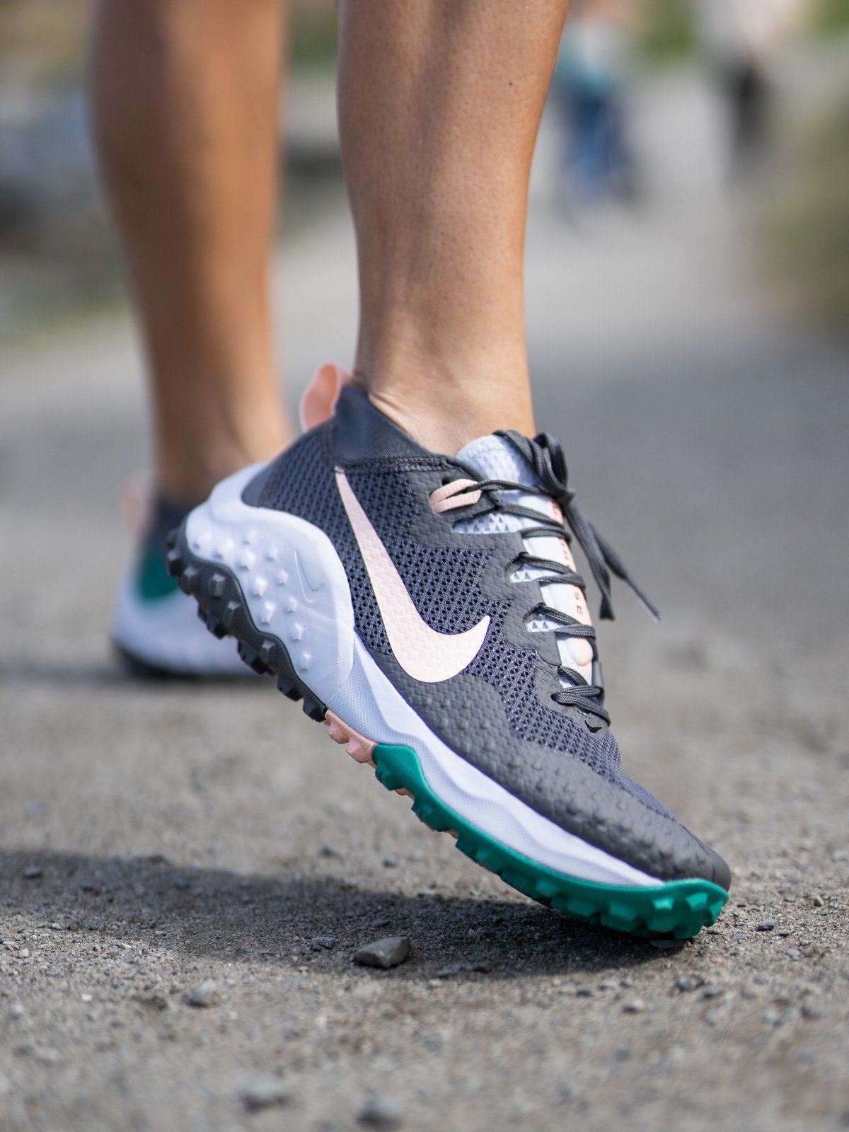 Nike Nike Wildhorse 7 Iron Grey/Football Grey-Neptune Green