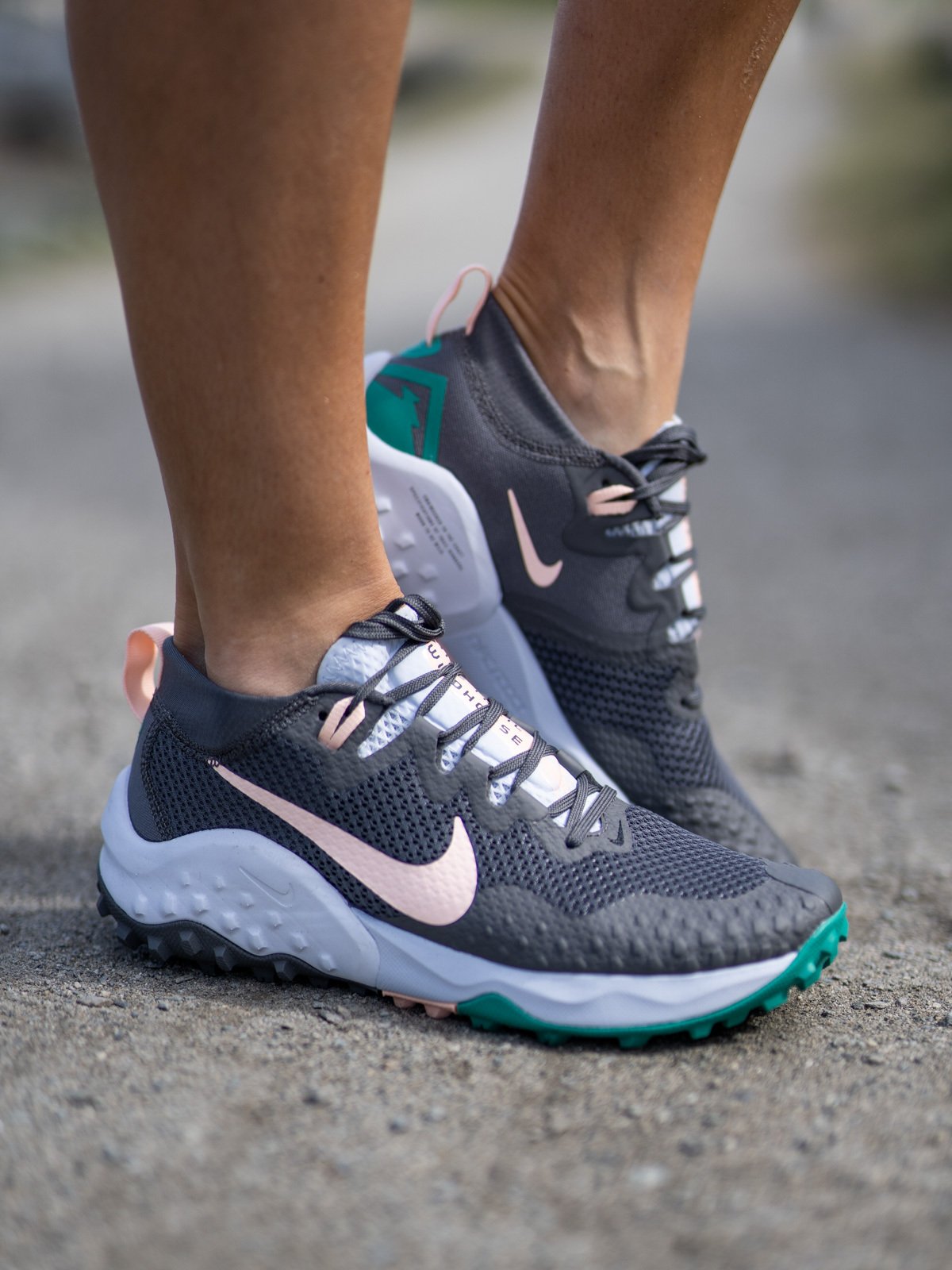 Nike Nike Wildhorse 7 Iron Grey/Football Grey-Neptune Green