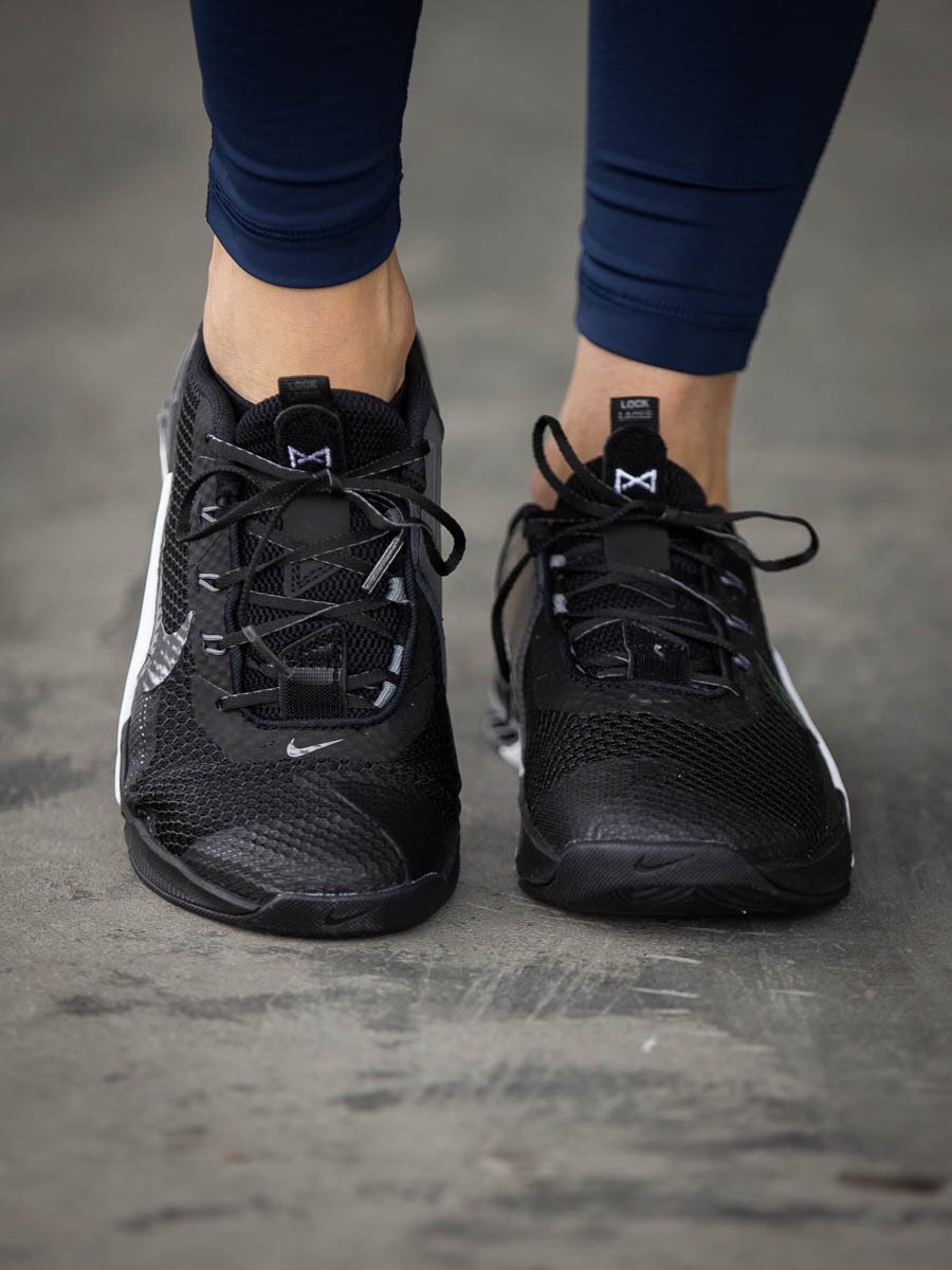 Nike Metcon 7 Svart/Hvit/Smoke Grey/Metallic Dark Grey