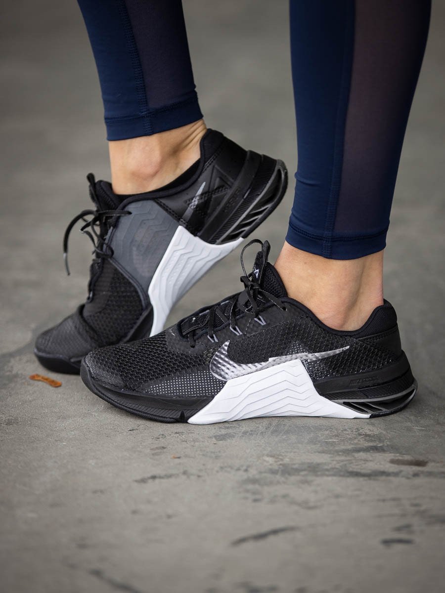 Nike Metcon 7 Svart/Hvit/Smoke Grey/Metallic Dark Grey