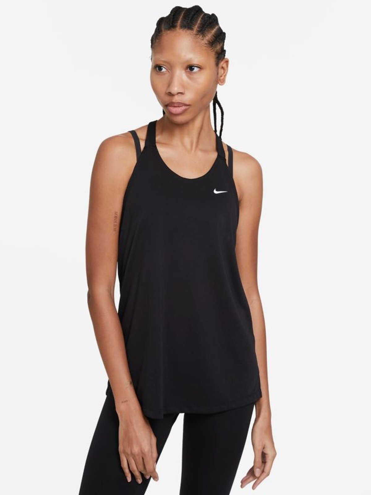 Nike Dri-Fit Training Tank Black / White
