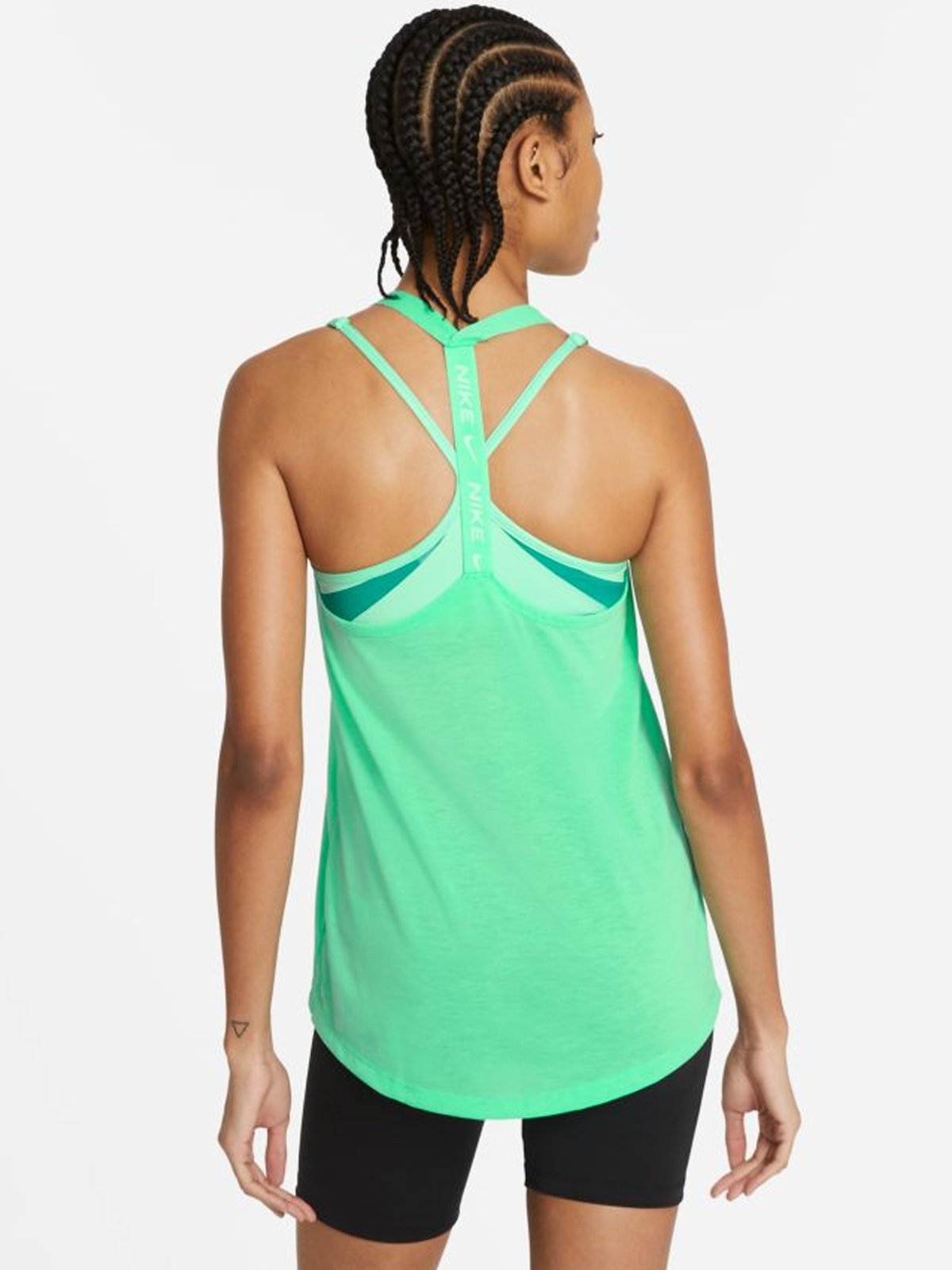 Nike Dri-Fit Training Tank Green Glow/ White