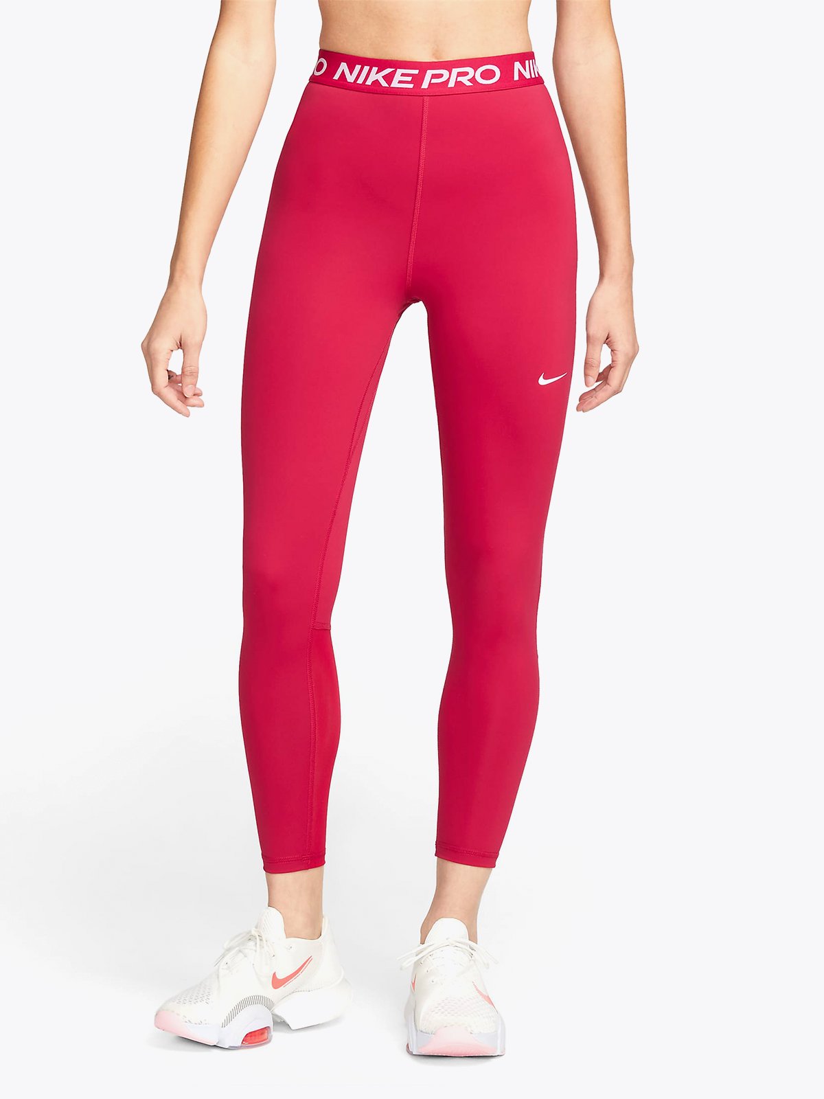 Nike Nike Pro 365 High Rise tights Mystic Hibiscus/White