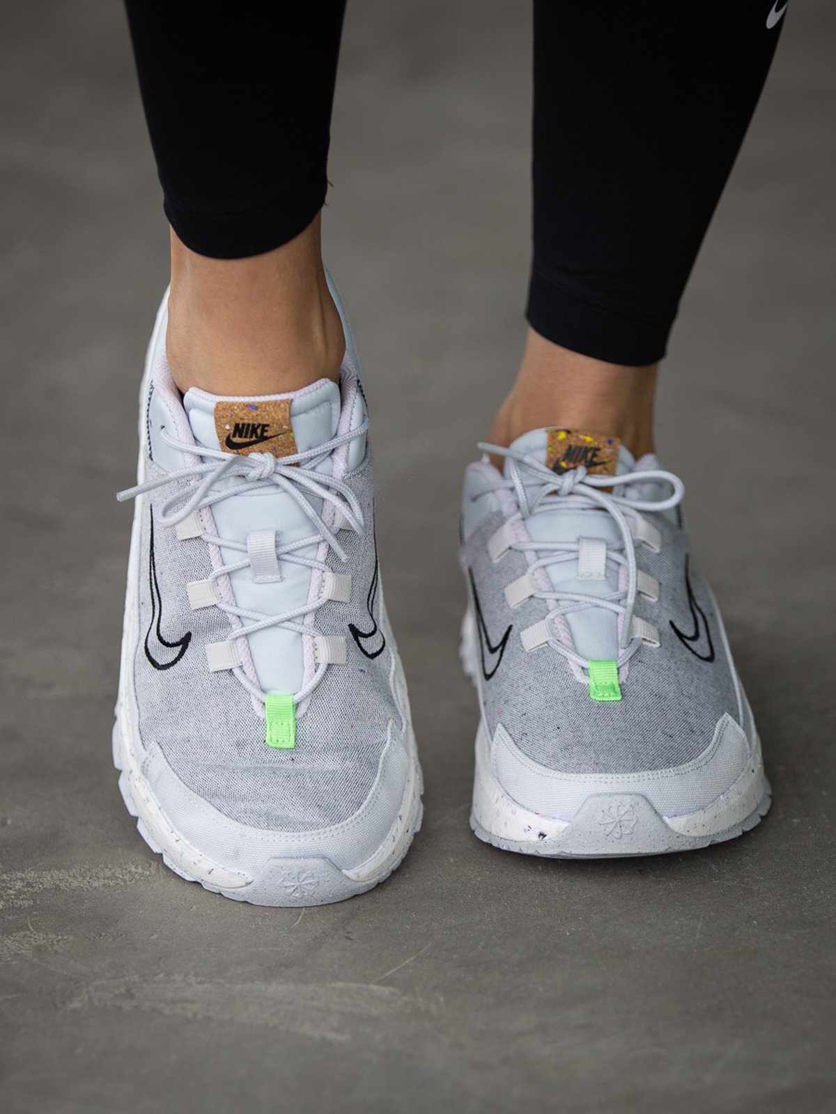 Nike Crater Remixa Pure Platinum/ Black-Photon Dust