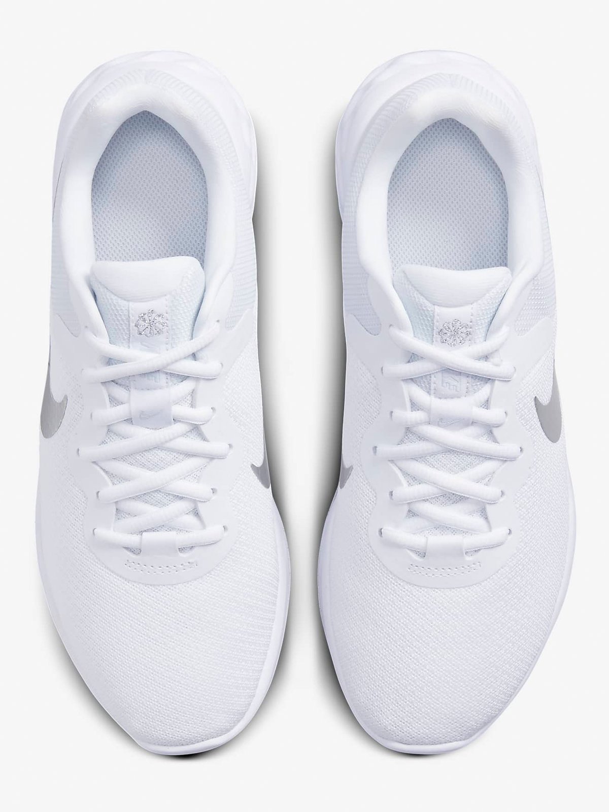 Nike Revolution 6 Next Nature Hvit/Pure Platinum/Metallic Silver