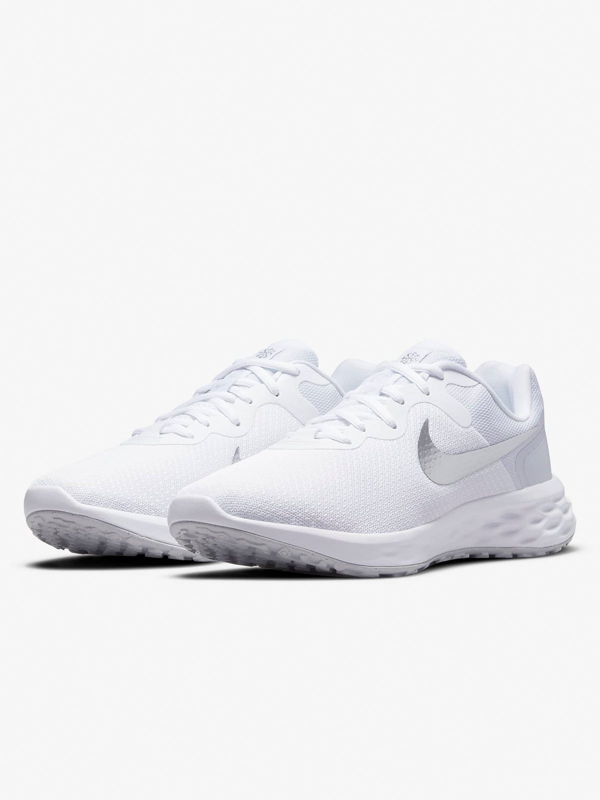 Nike Revolution 6 Next Nature Hvit/Pure Platinum/Metallic Silver
