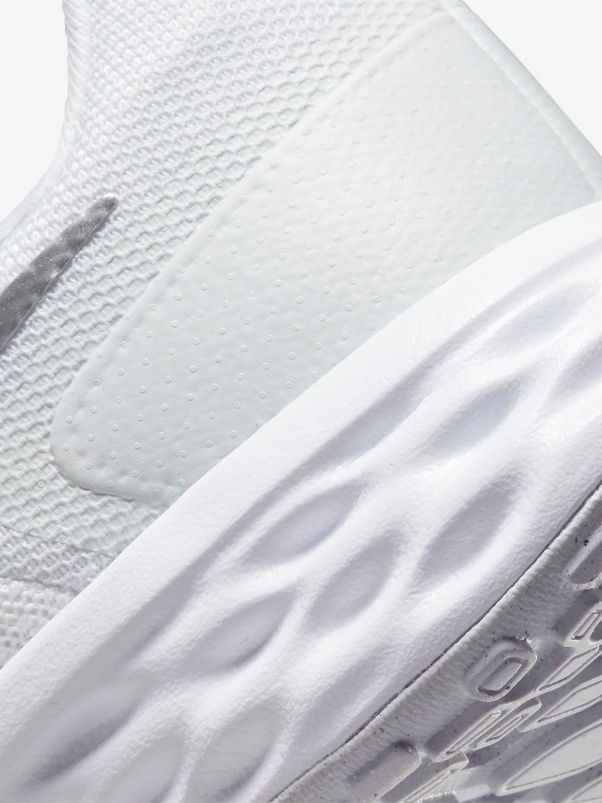 Nike Revolution 6 Next Nature Hvit/Pure Platinum/Metallic Silver