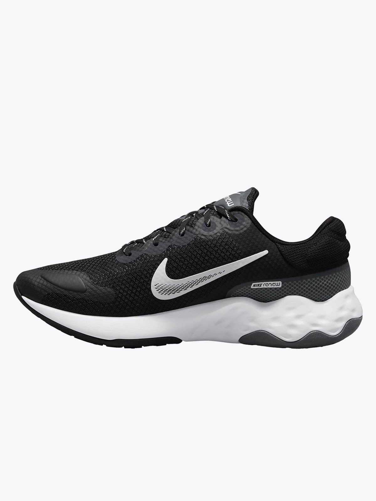 Nike Renew Ride 3 Black / White - Dark smoke grey