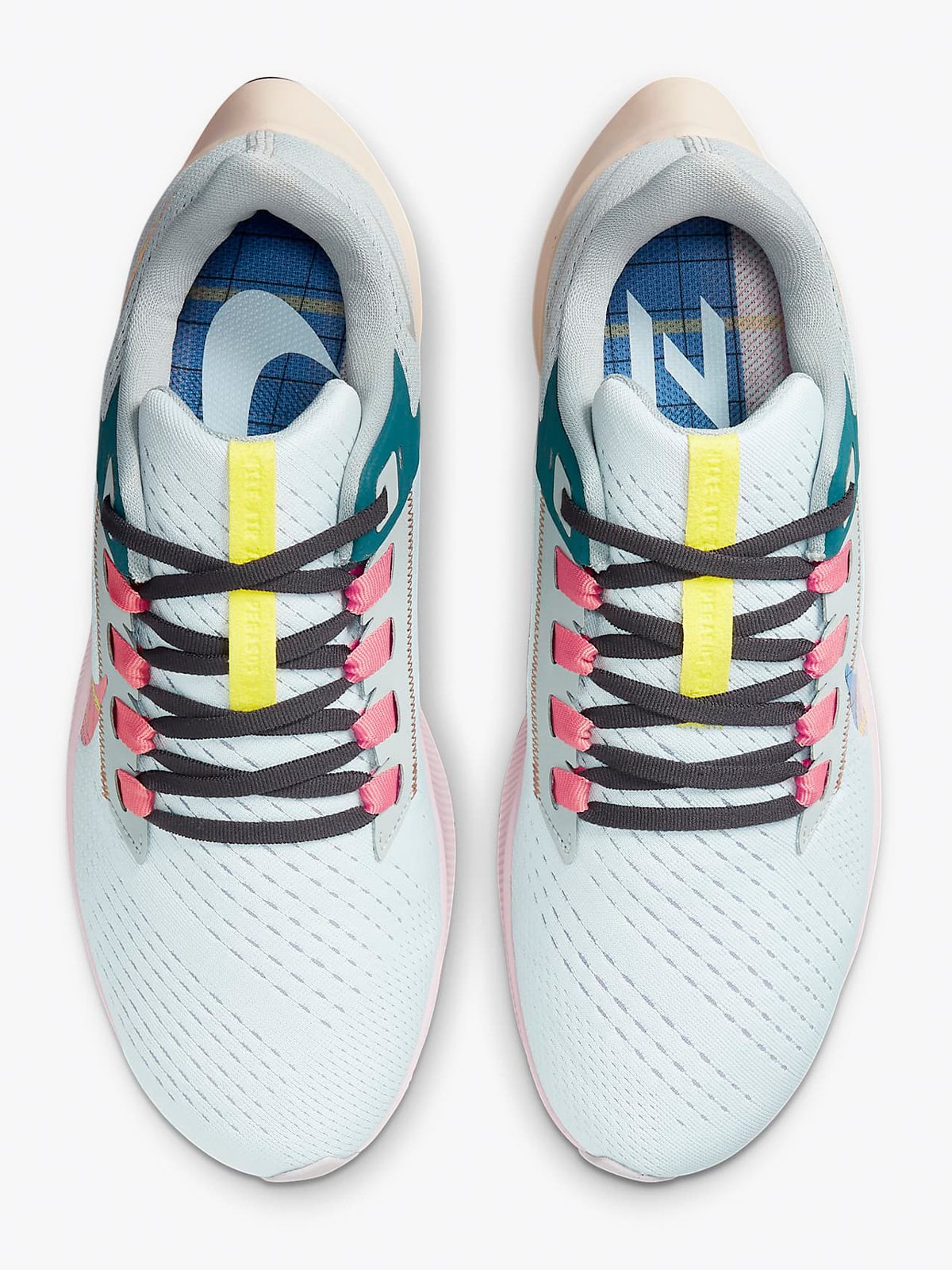 Nike Air Zoom Pegasus 38 Premium Blue Tint/Regal Pink/Light Smoke Grey/Flerfarget