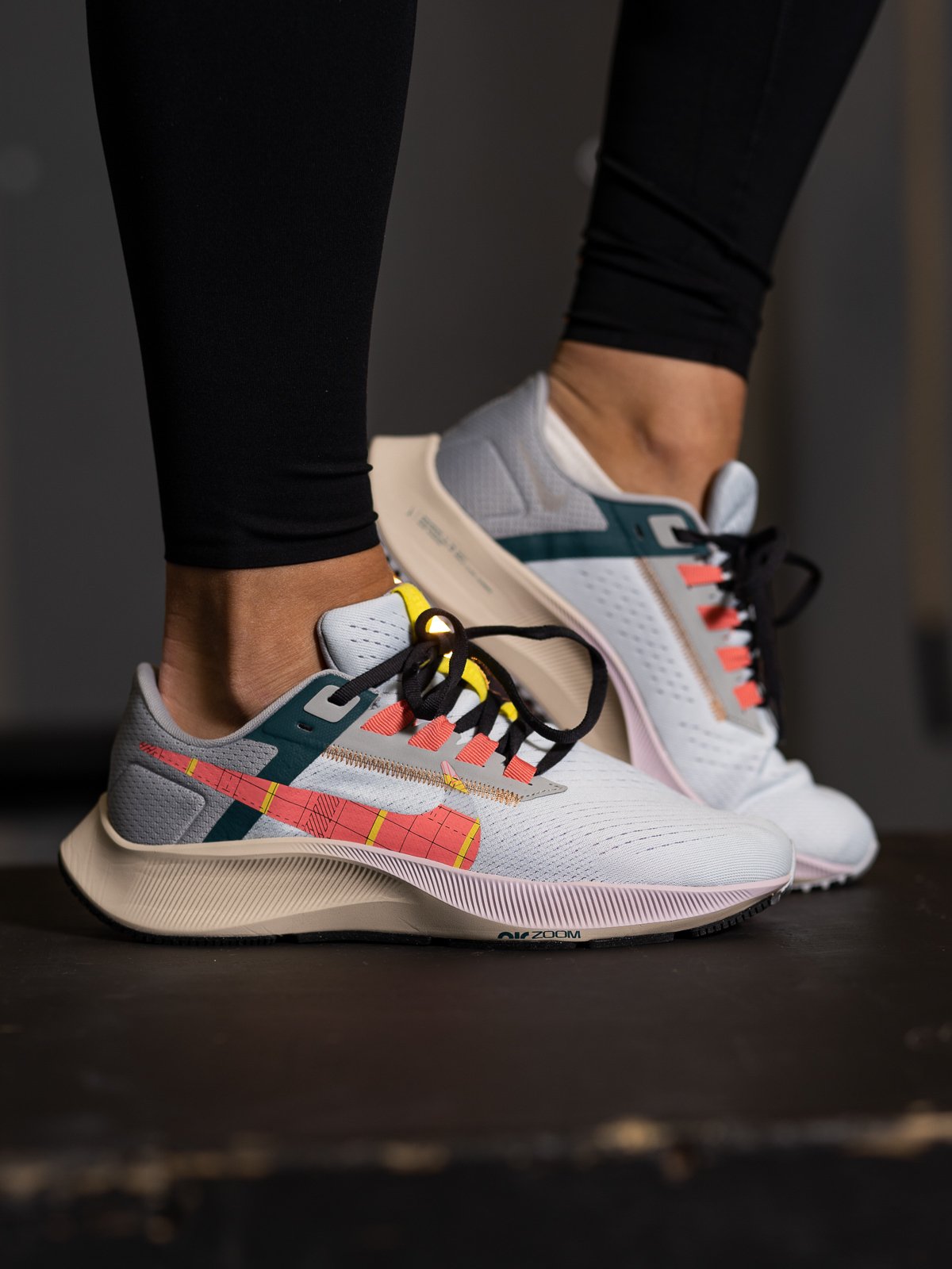 Nike Air Zoom Pegasus 38 Premium Blue Tint/Regal Pink/Light Smoke Grey/Flerfarget