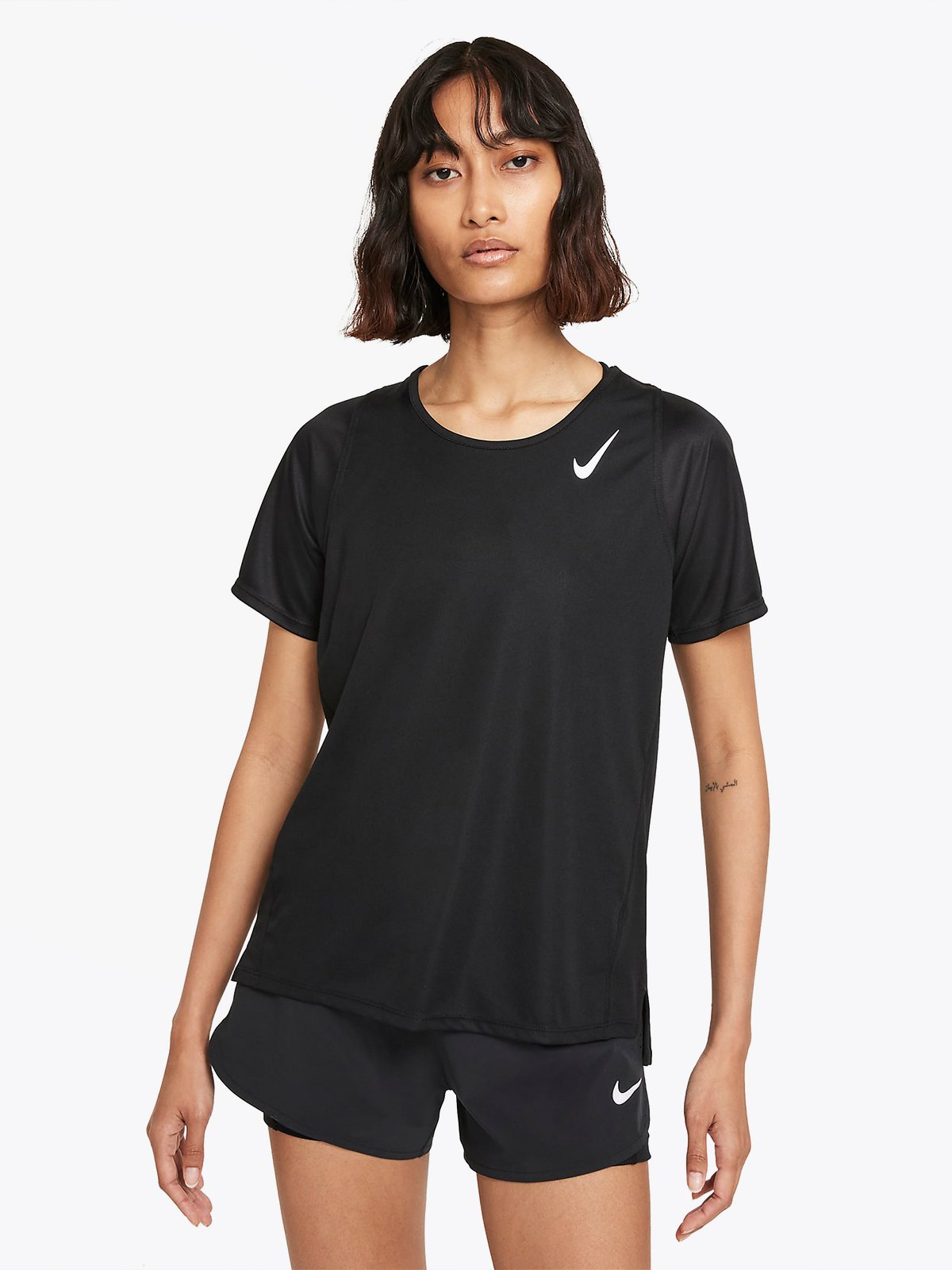 Nike Dri-Fit Race Short Sleeve Black