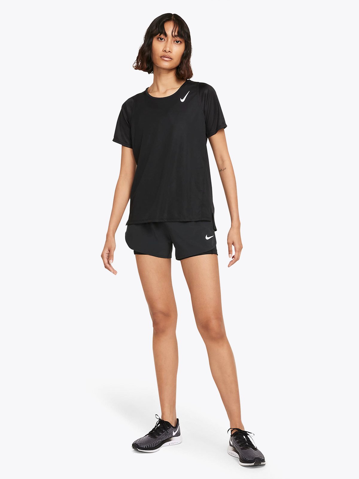Nike Dri-Fit Race Short Sleeve Black