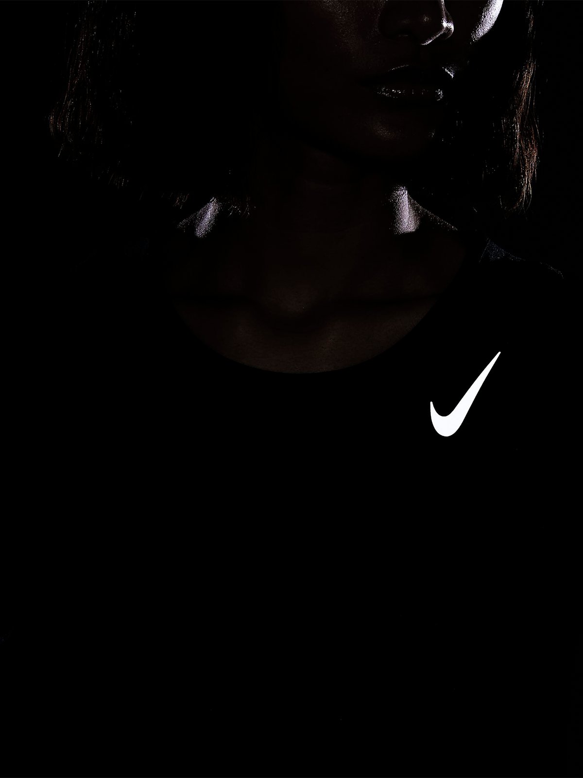 Nike Dri-Fit Race Short Sleeve Black