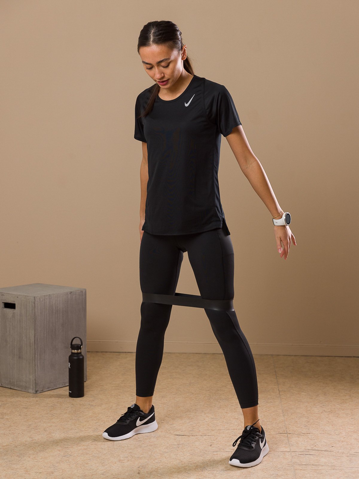 Nike Dri-Fit Race Short Sleeve Black