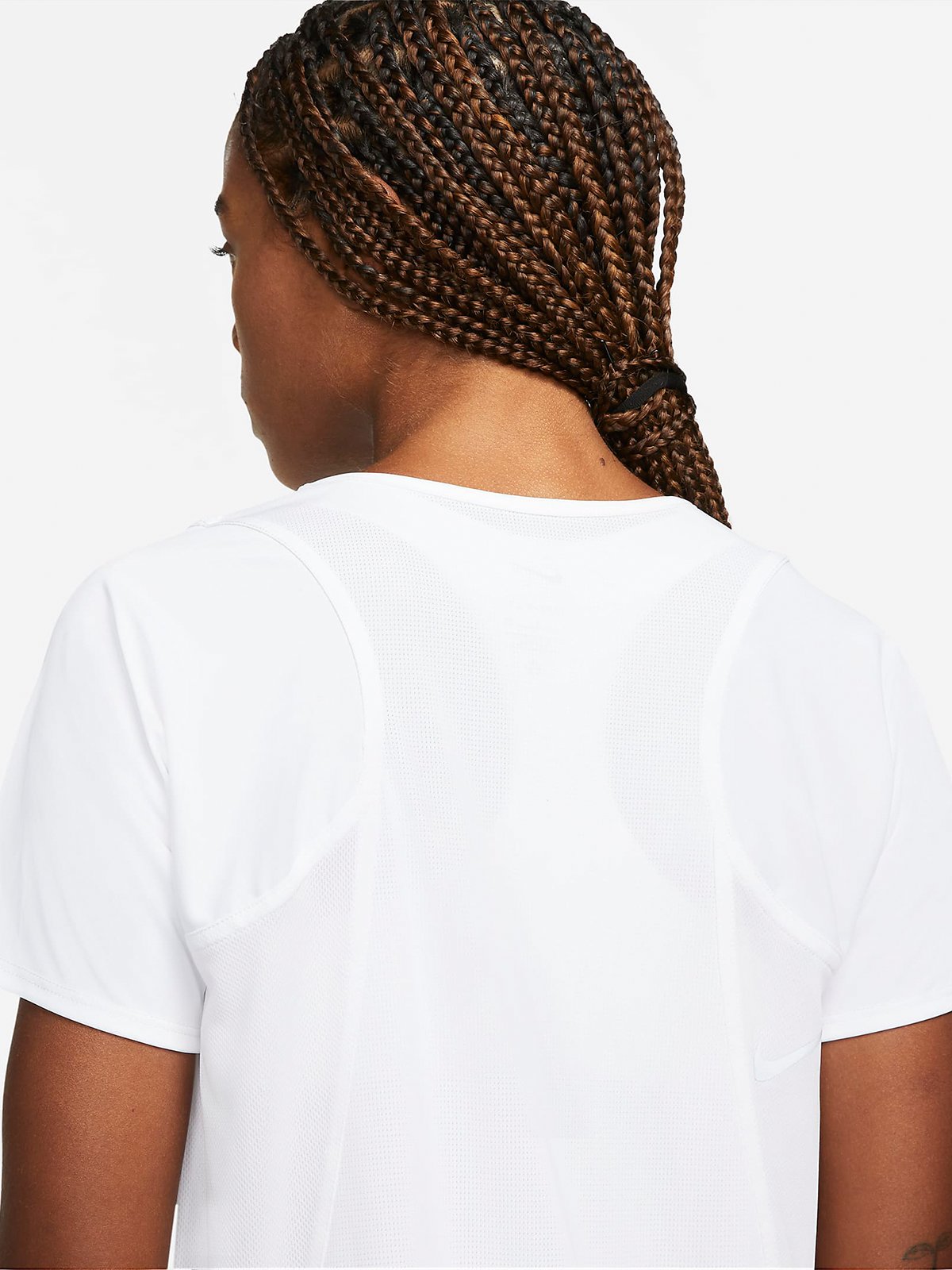 Nike Dri-Fit Race Short Sleeve White