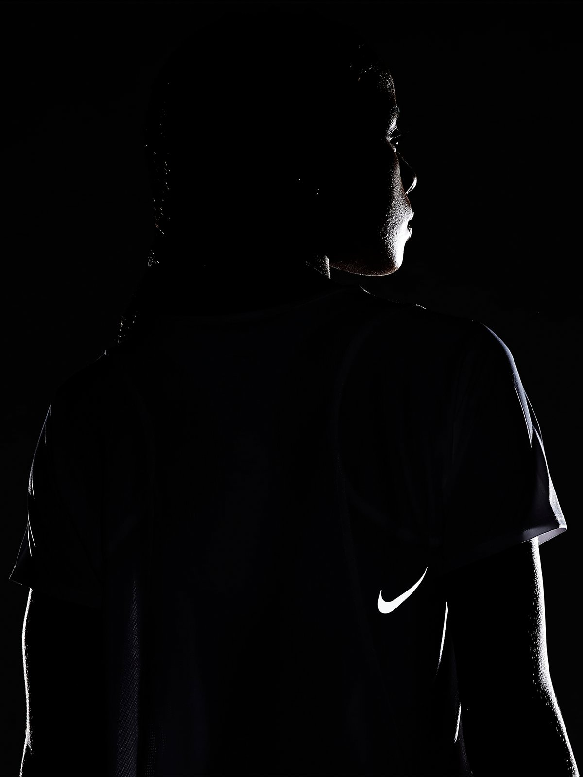 Nike Dri-Fit Race Short Sleeve White