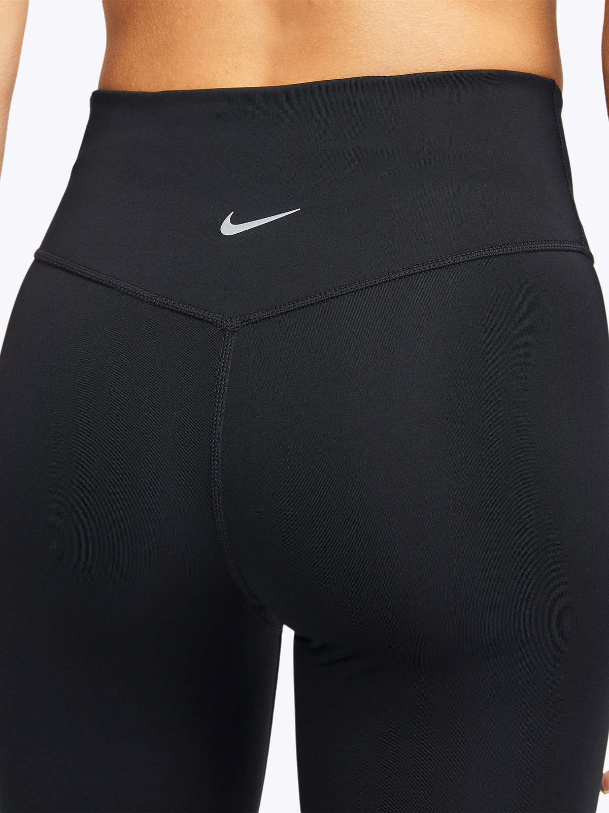 Nike Swoosh Run 7/8 Tight Black / White
