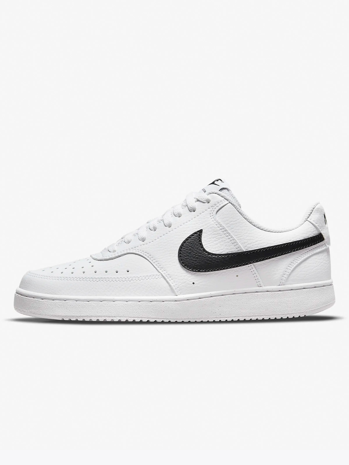 Nike Court Vision Low Next Nature Hvit/Hvit/Svart