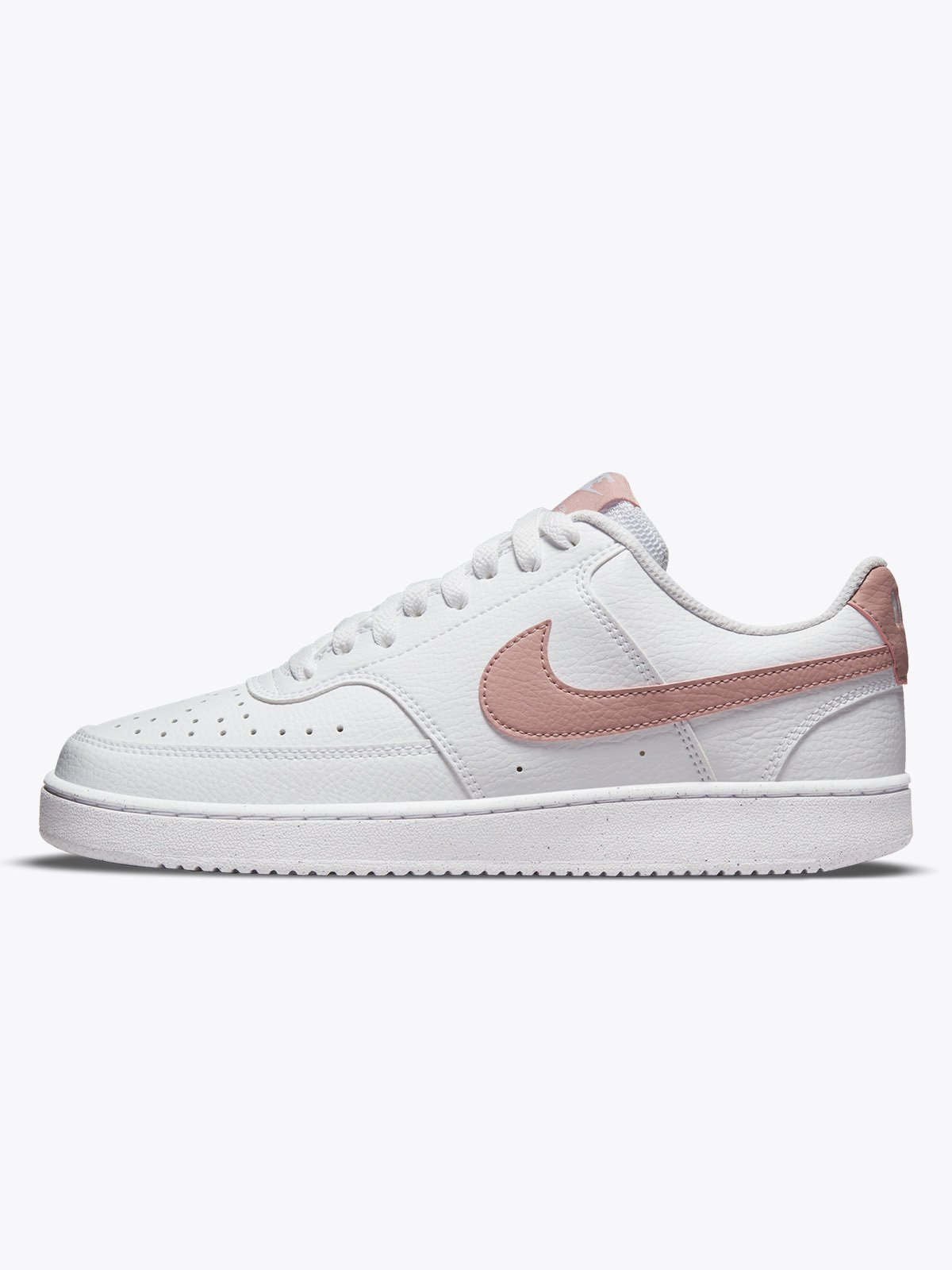 Nike Court Vision Low Next Nature Hvit/Pink Oxford