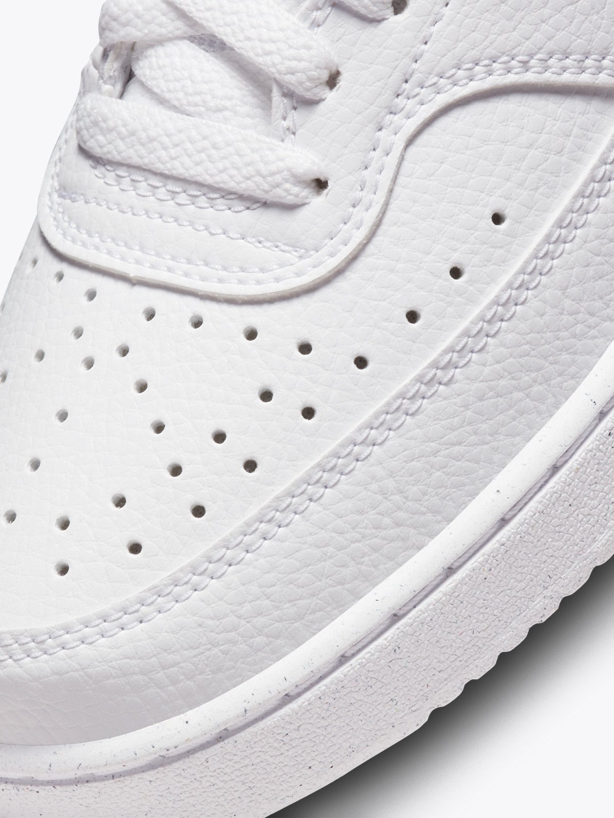 Nike Court Vision Low Next Nature Hvit/Pink Oxford