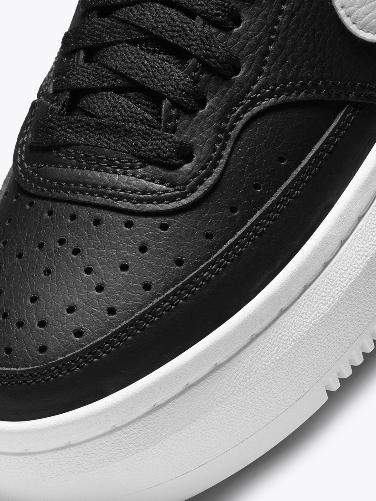 Nike Court Vision Alta Leather Black / White