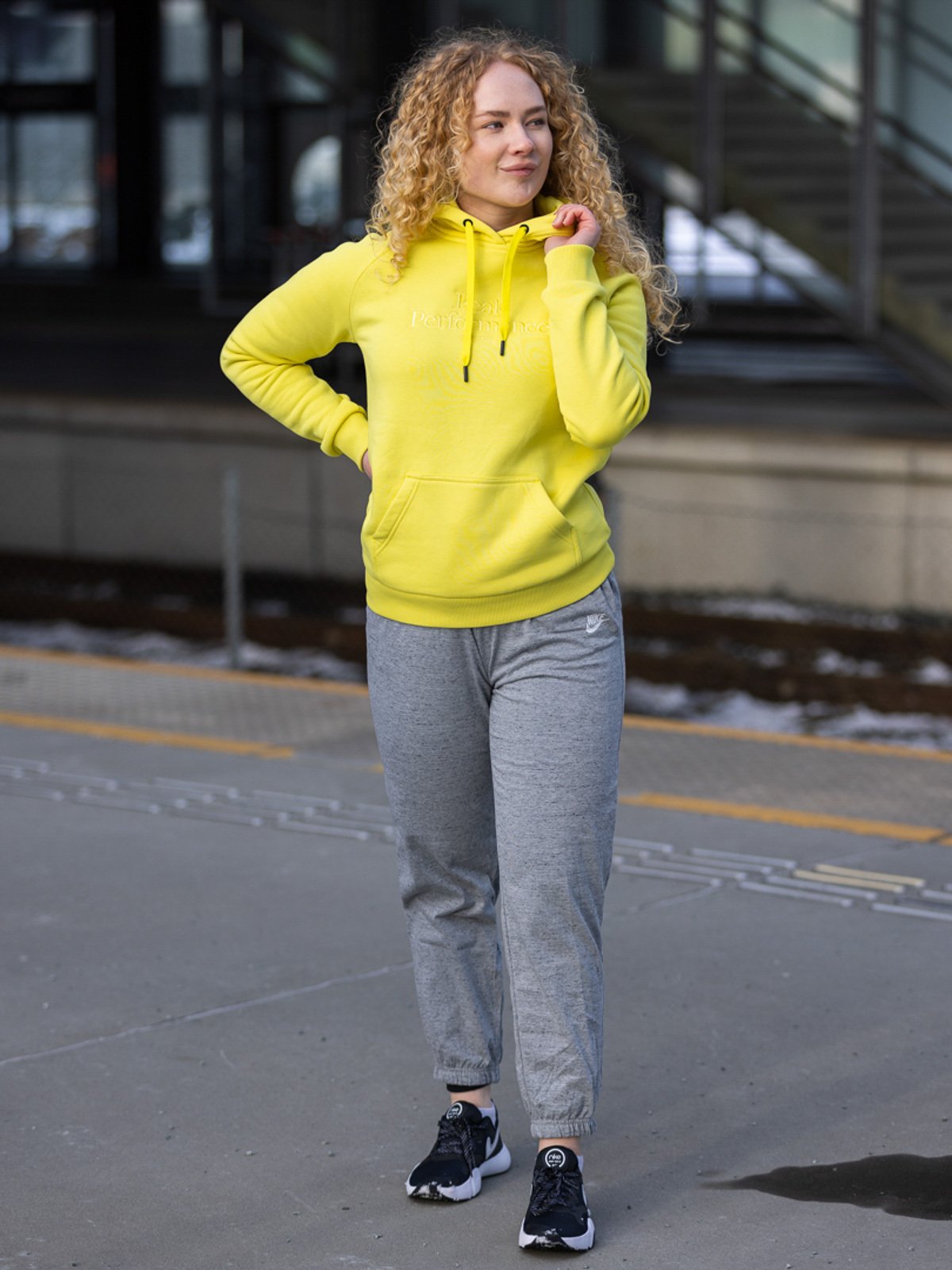 Nike Gym Vintage Pant Dark Grey Heather/White