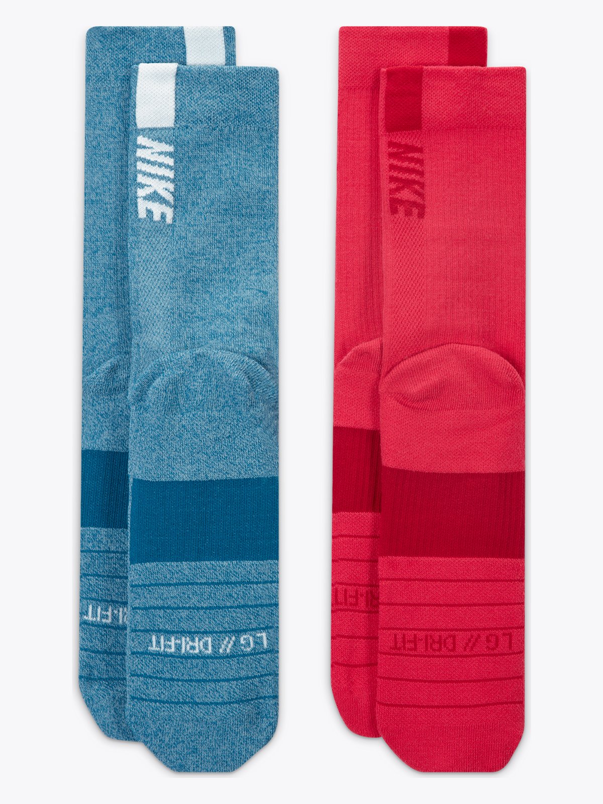 Nike Multiplier Running Crew Socks Multicolored