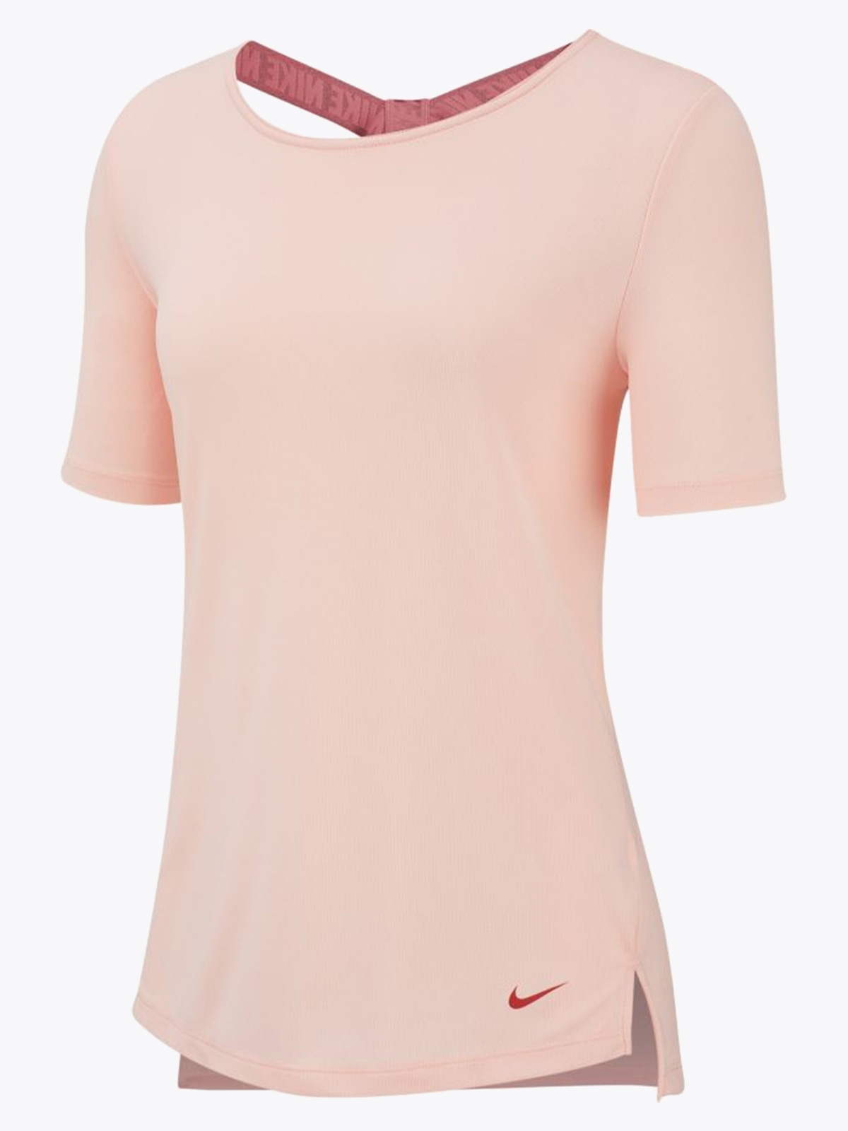 Nike Dry SS Top Elastika Echo Pink